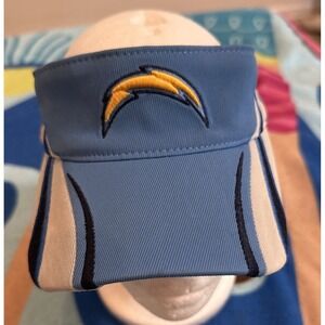 LA Chargers Reebok Visor Unisex Blue/White/Gold Embroidered Lightning Bolt OSFM